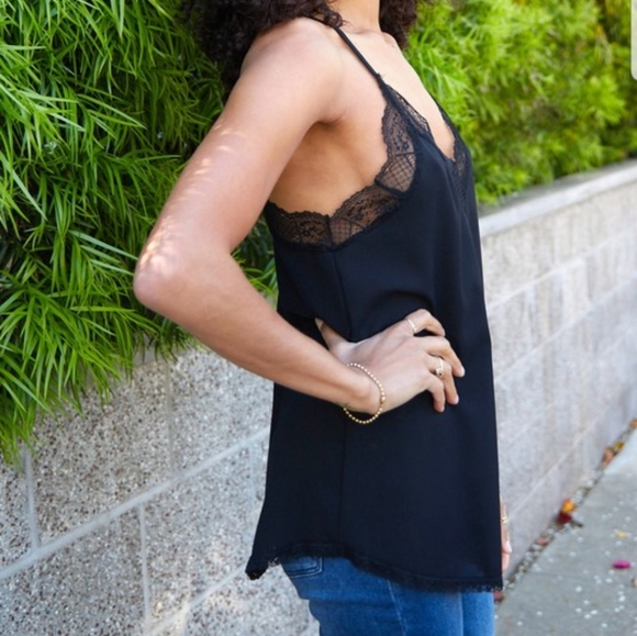 Stunning Black Lace Tank - Picture 2 of 4